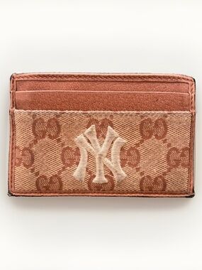 Gucci x NY Yankees Card Holder